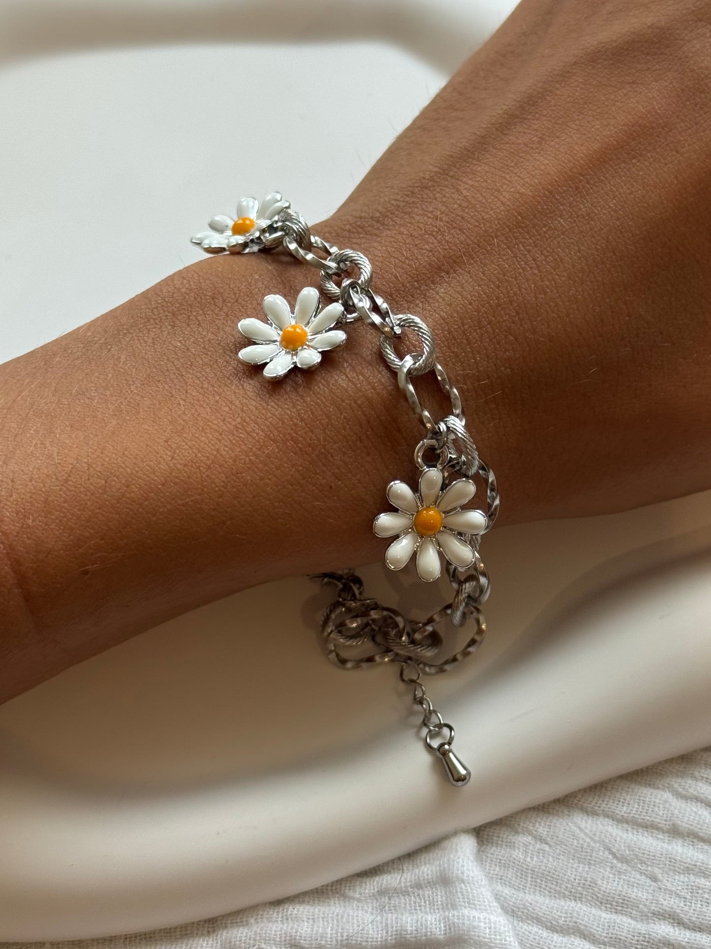 Bracelet marguerites