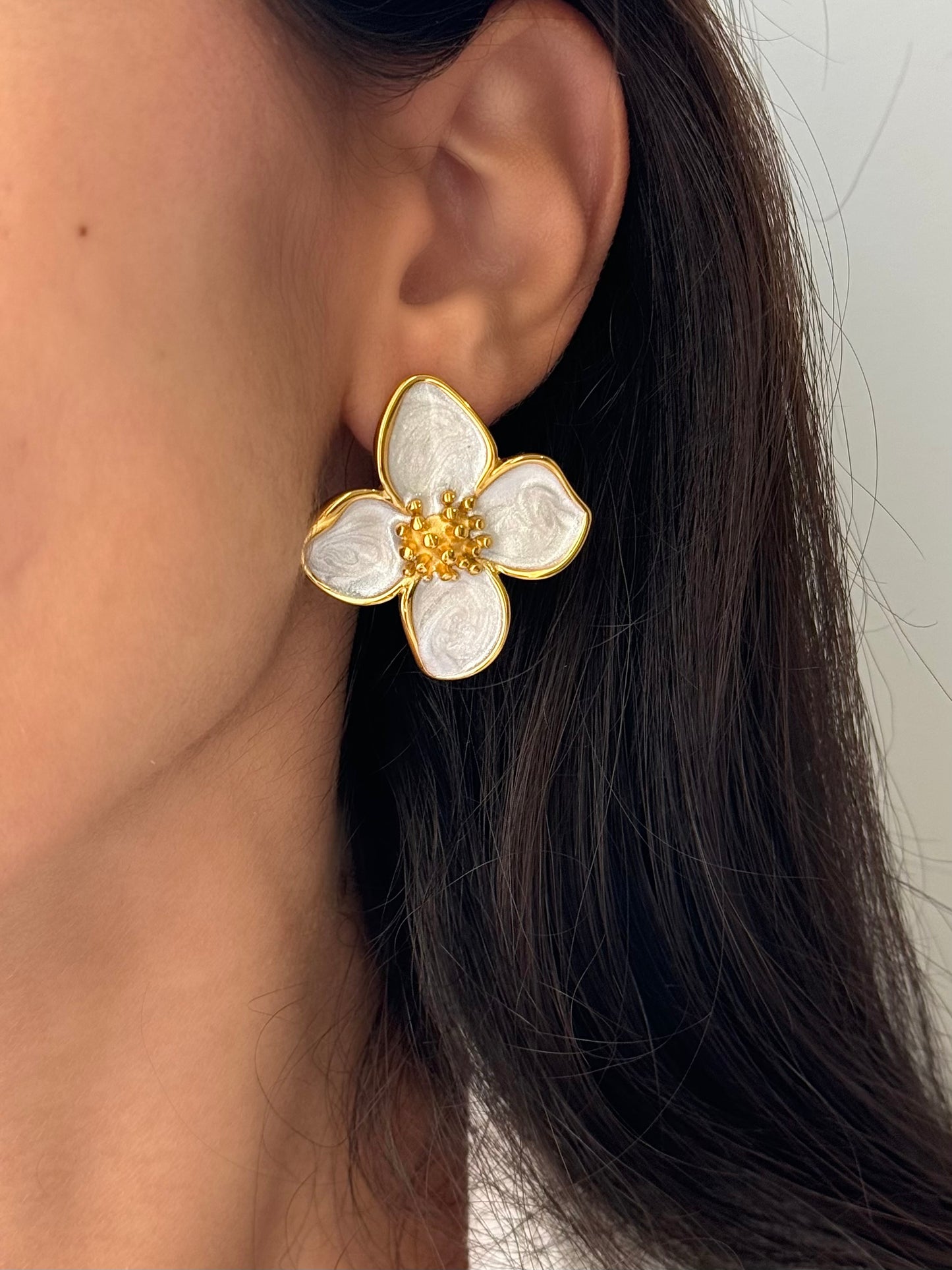 Boucles d'oreilles Flora