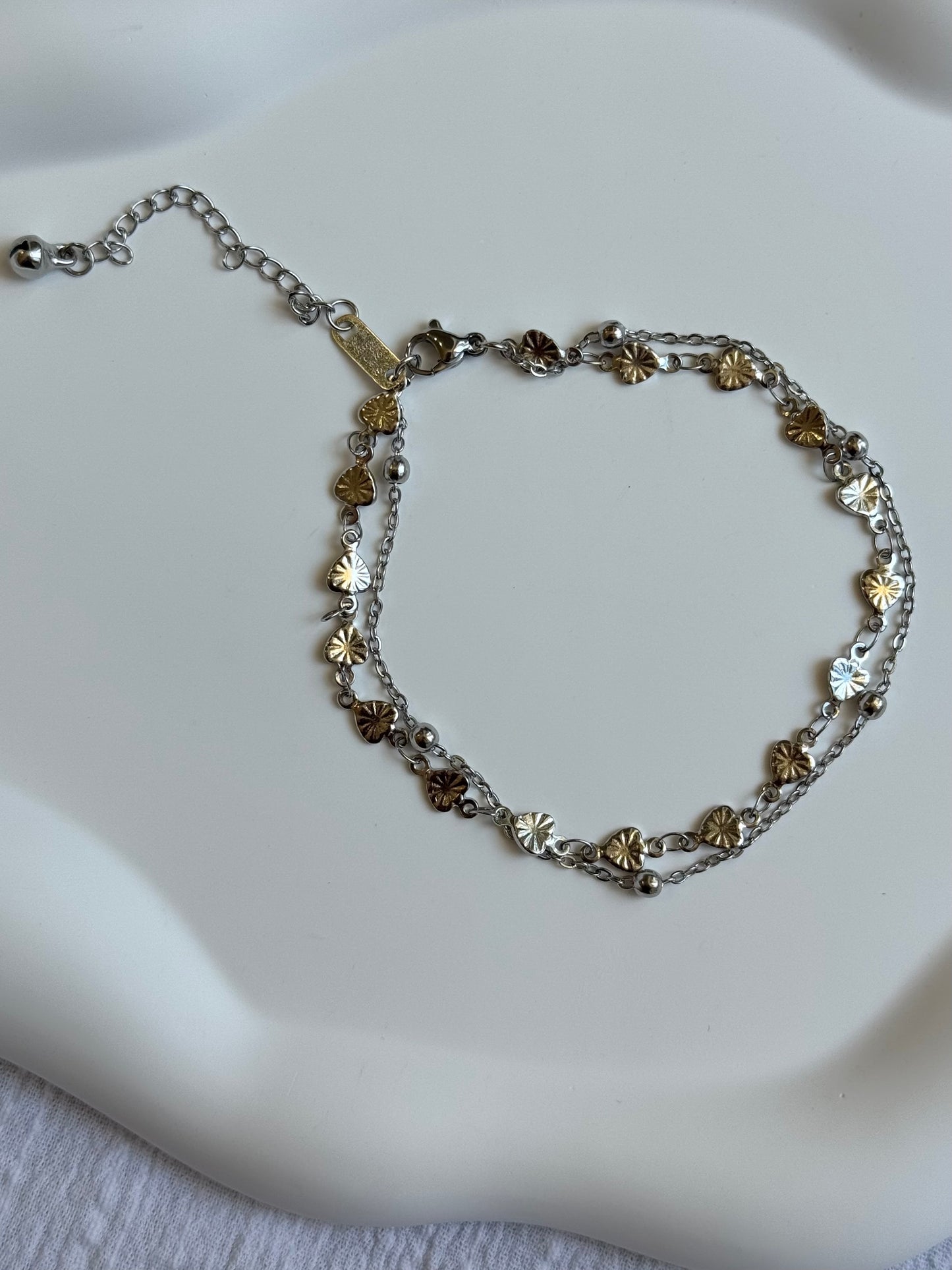 Chaîne de Cheville cœur