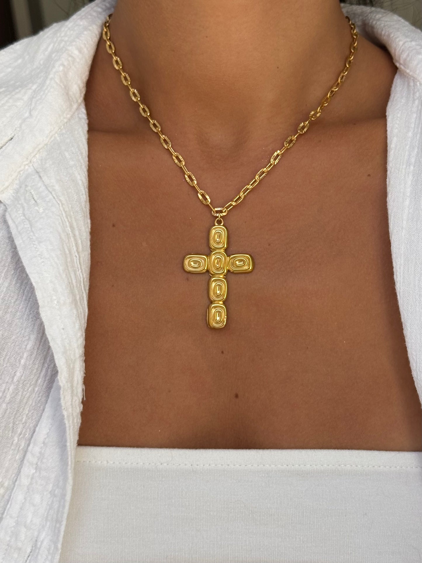 Collier croix