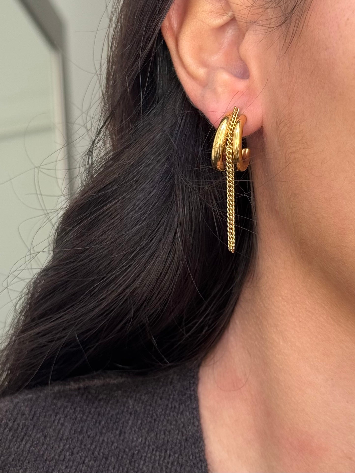 Boucles d’oreilles Onde