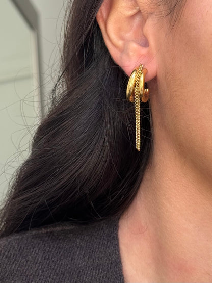 Boucles d’oreilles Onde