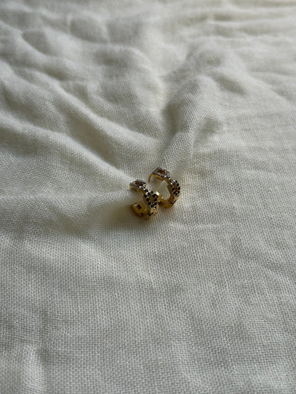 Boucles d’oreilles strass