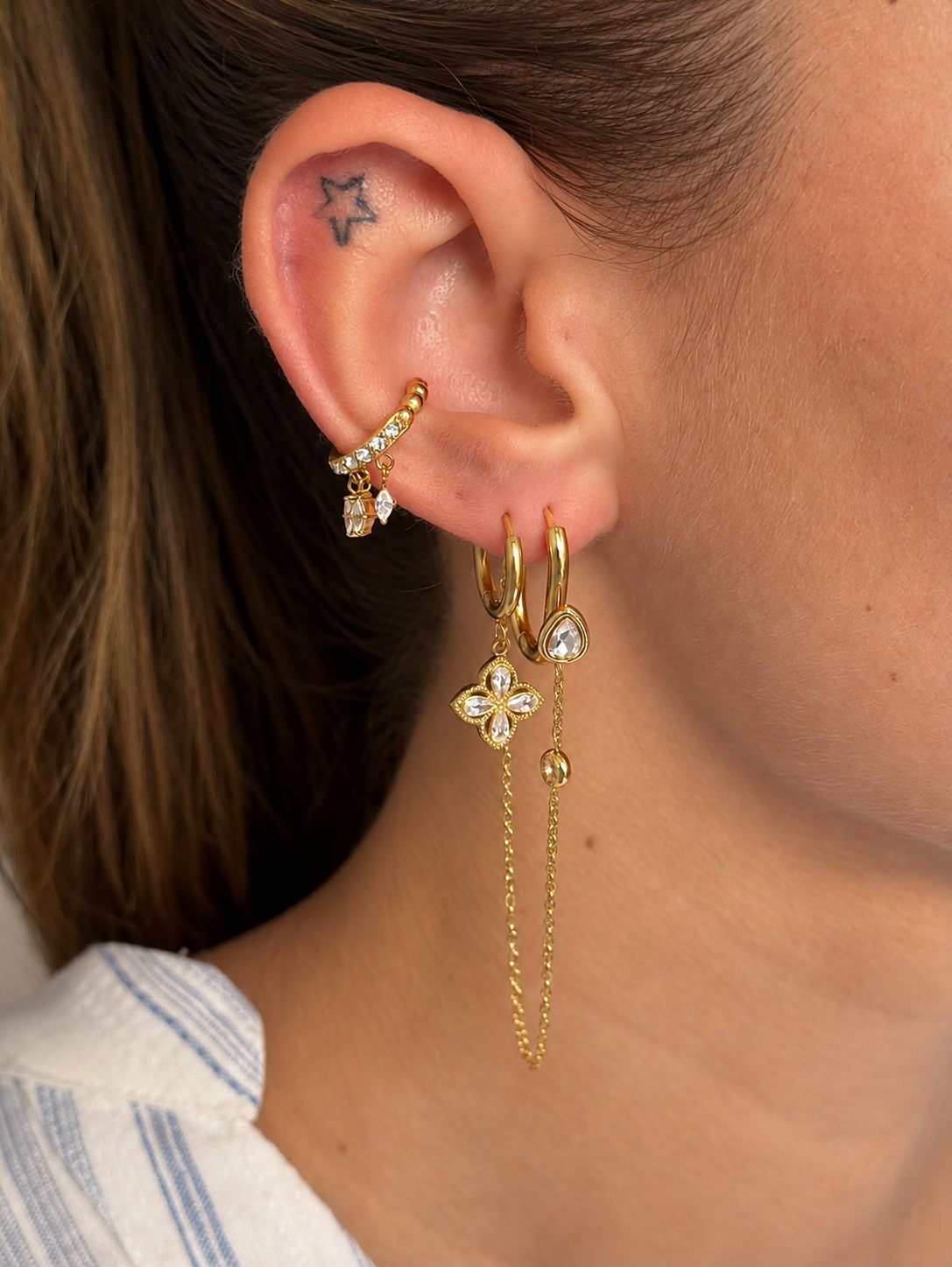 Ear cuff Luna