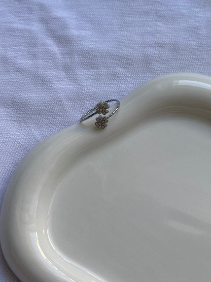 Bague trèfle