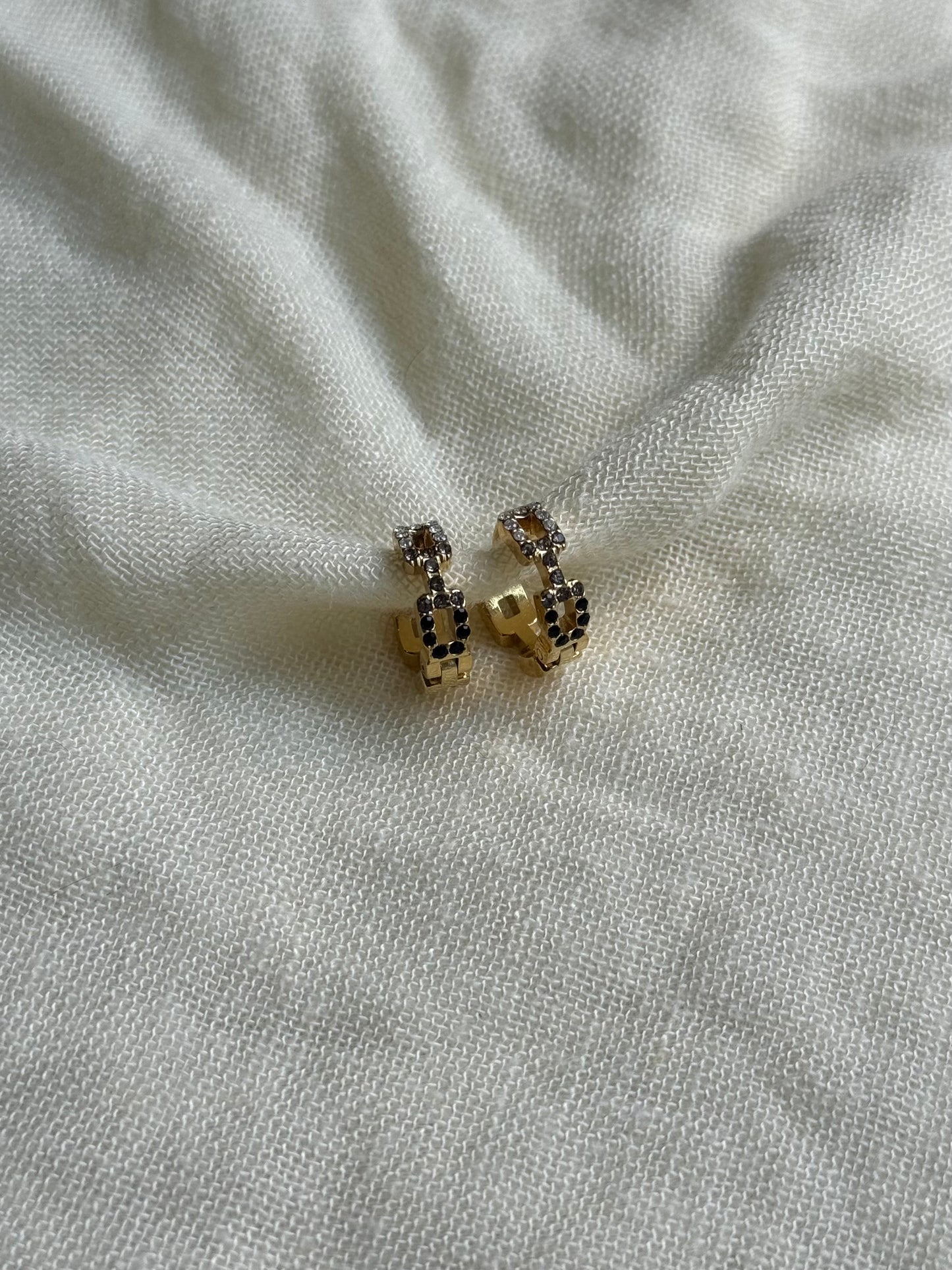 Boucles d’oreilles strass