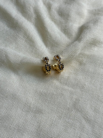 Boucles d’oreilles strass