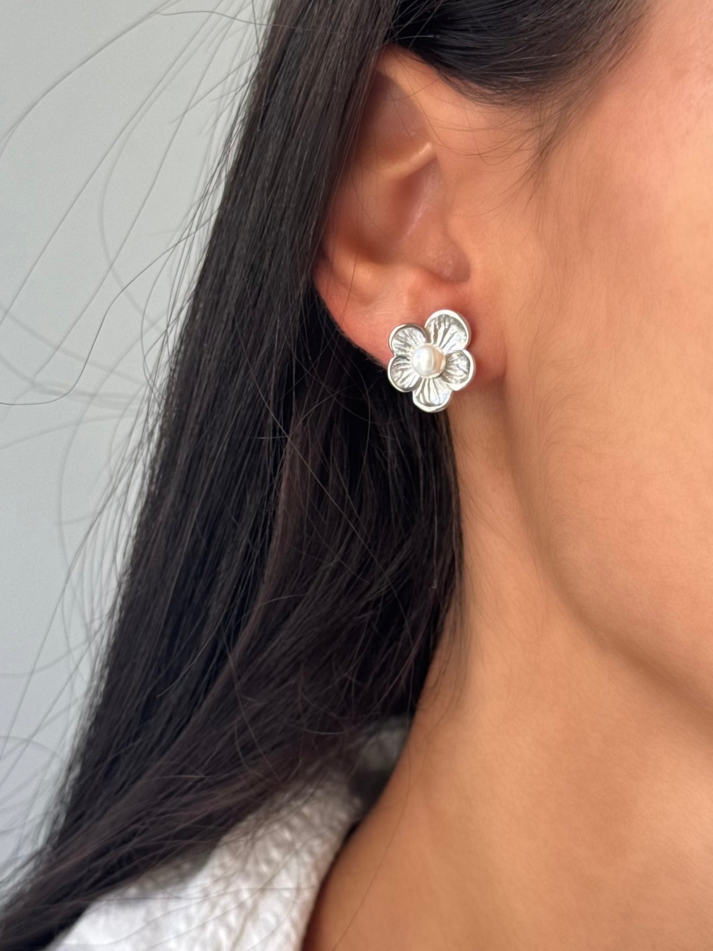 Boucles d’oreilles fleurs