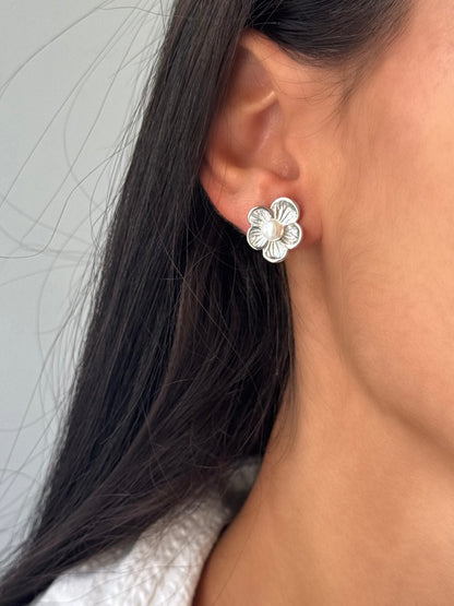 Boucles d’oreilles fleurs