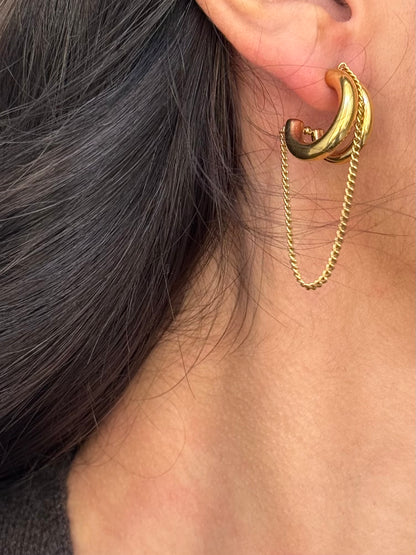 Boucles d’oreilles Onde