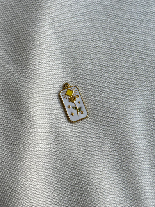 Plateau fleuri