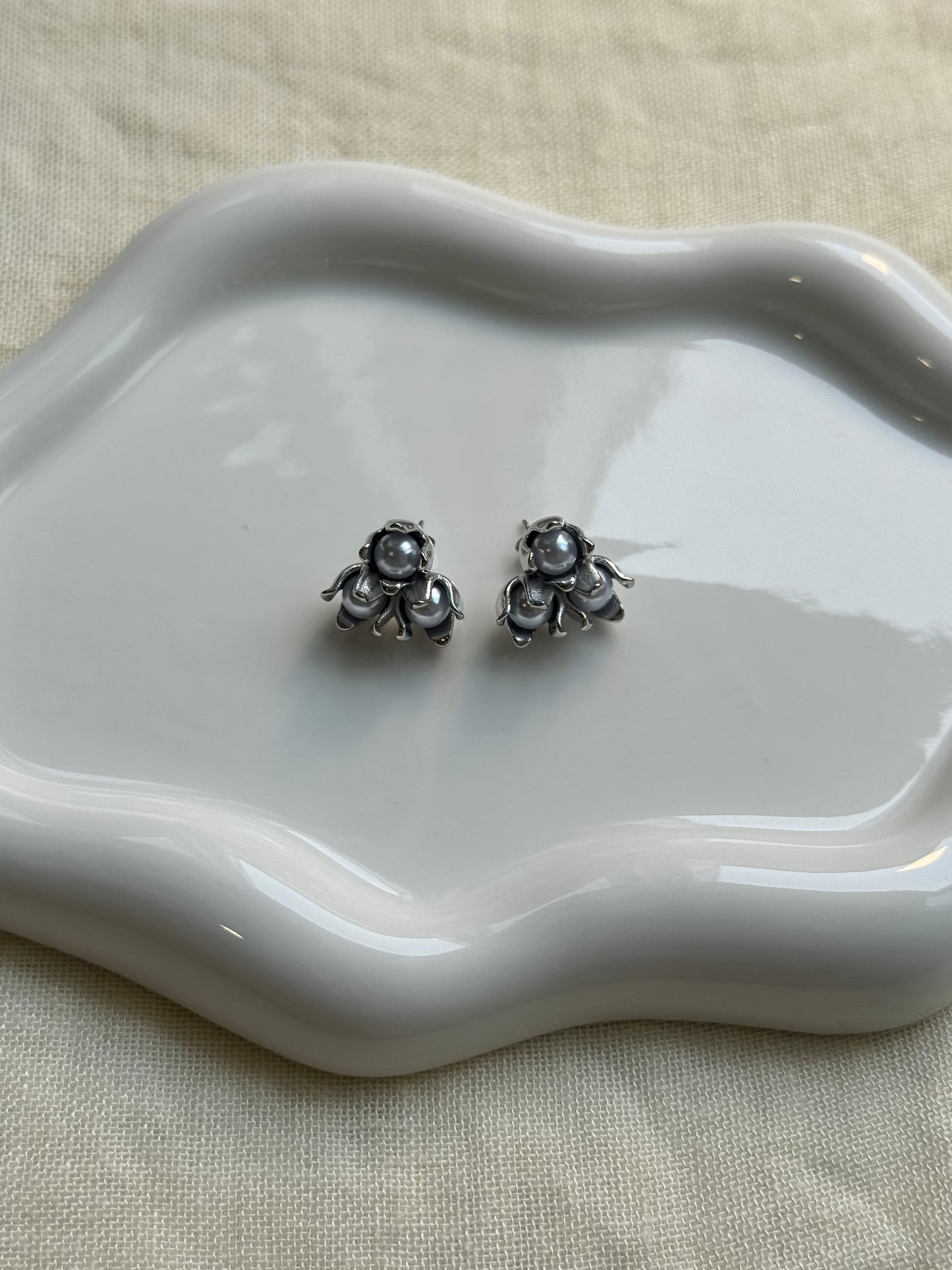 Boucles d’oreilles perles
