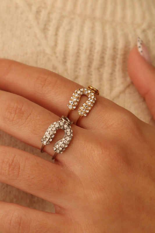 Bague brillante