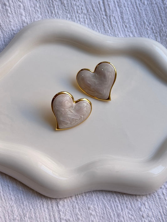 Boucles d’oreilles Cœur