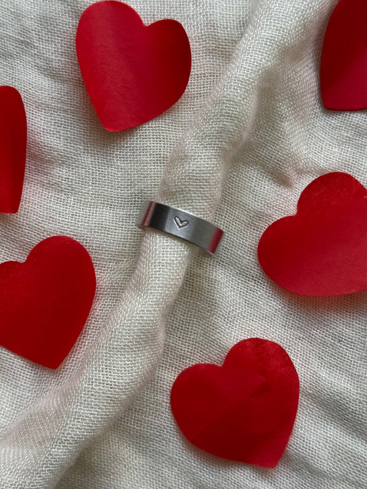 Bague cœur
