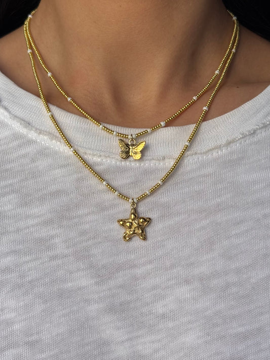 Collier à perles