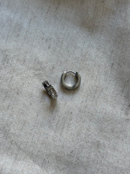 Mini créoles à strass