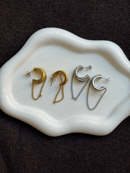 Boucles d’oreilles Onde