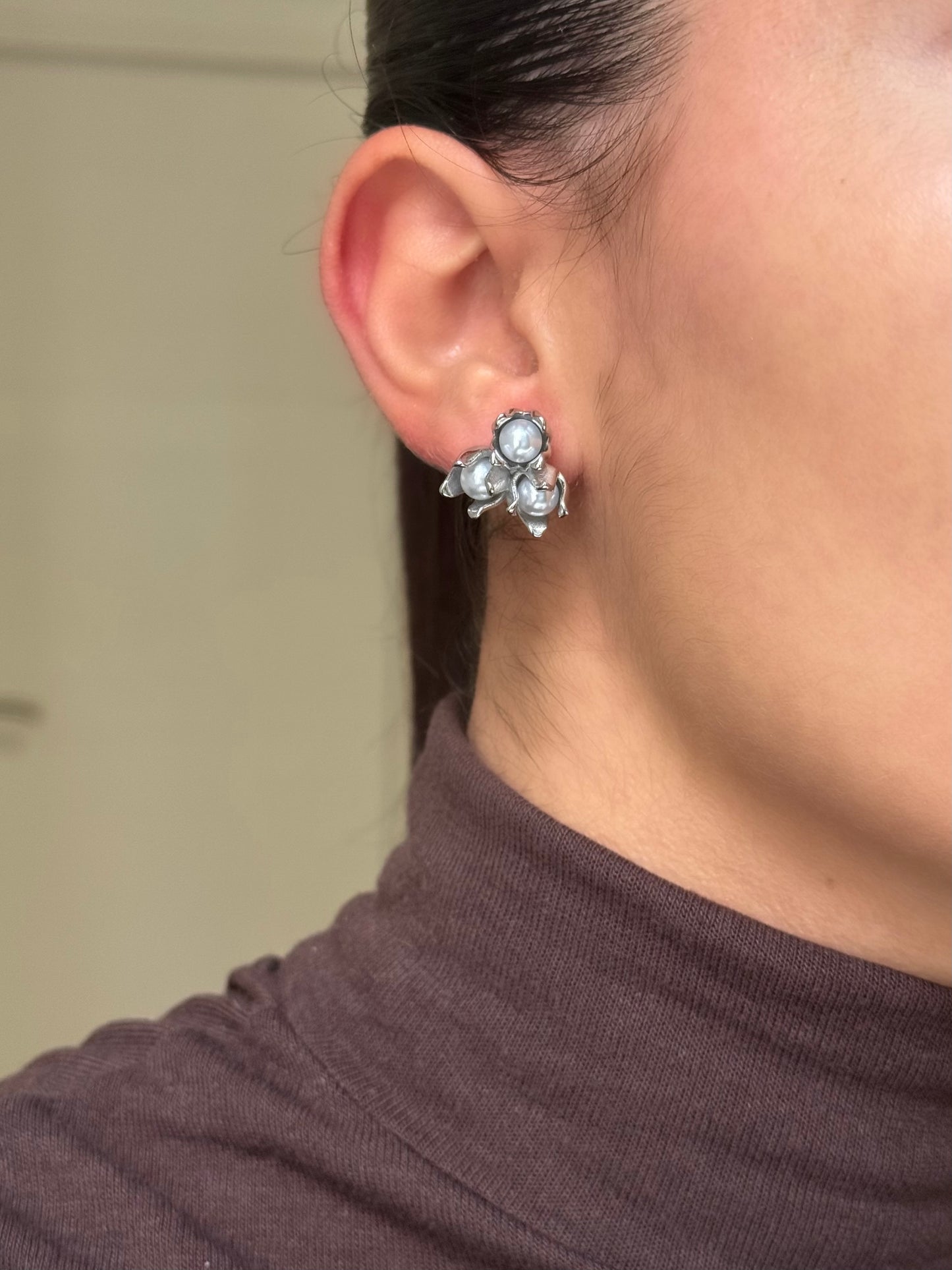 Boucles d’oreilles perles