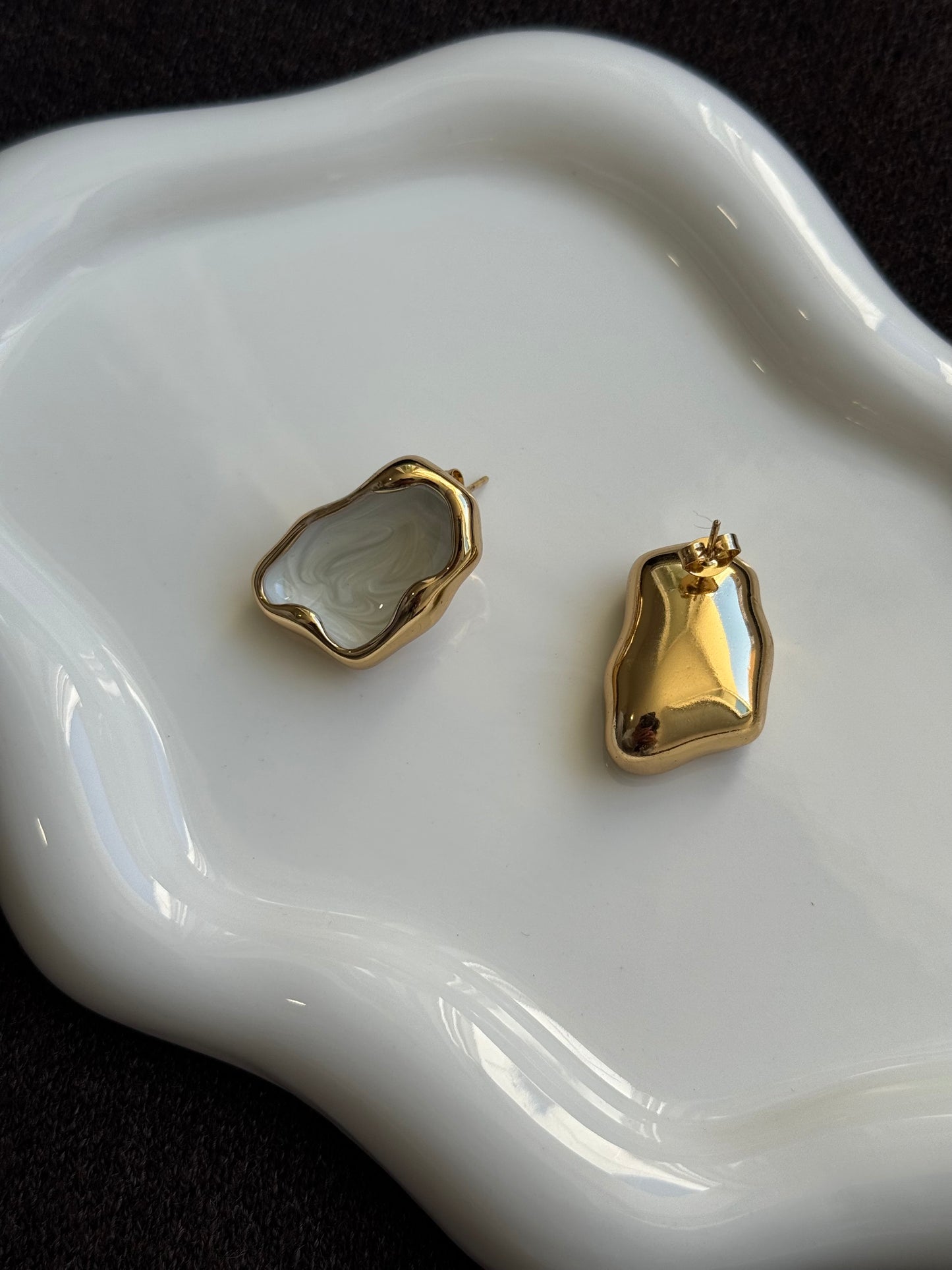 Boucles d’oreilles Nacre