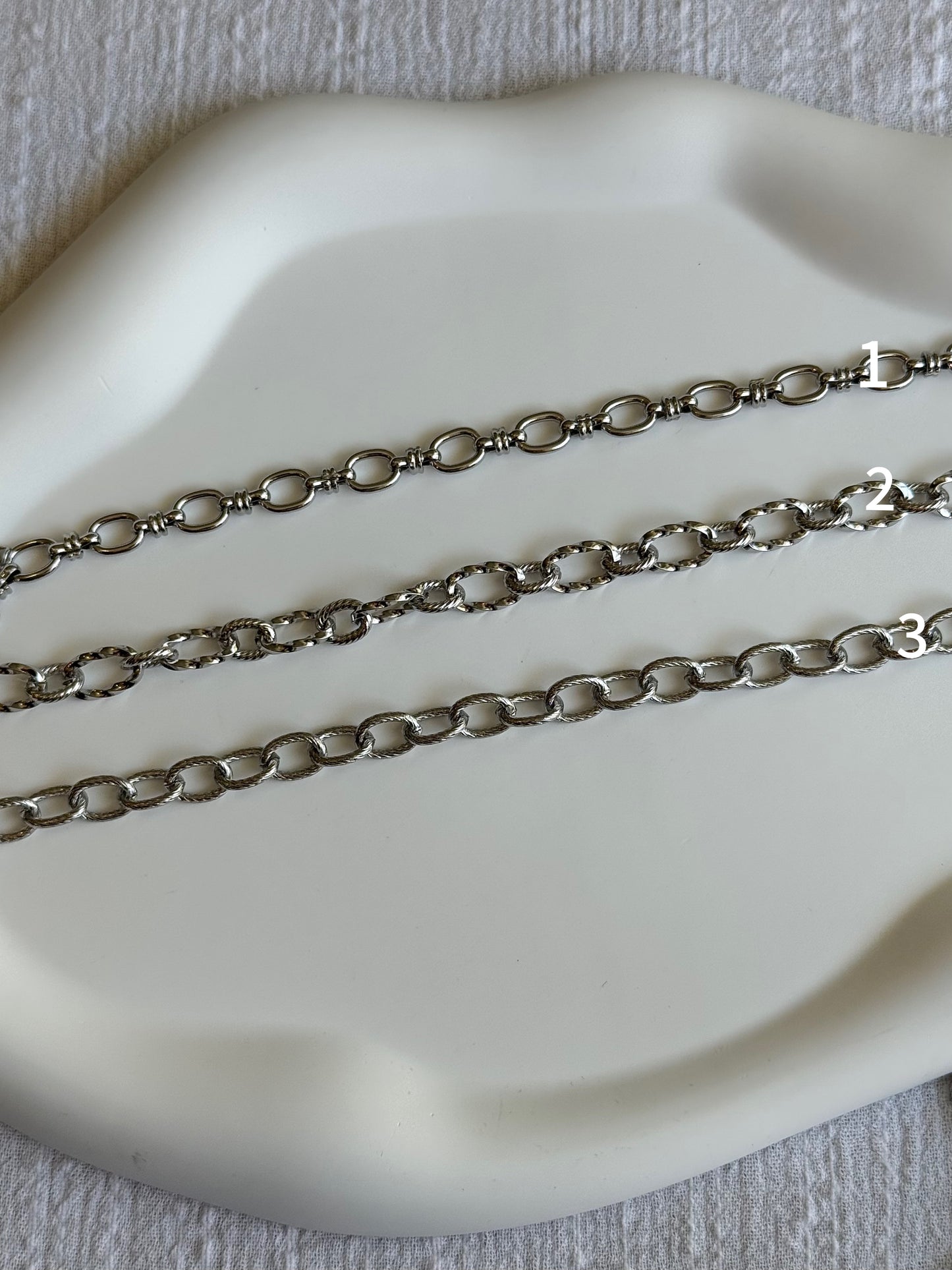 Bracelets argentés à personnaliser