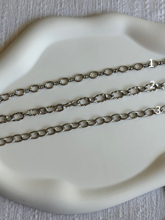 Bracelets argentés à personnaliser