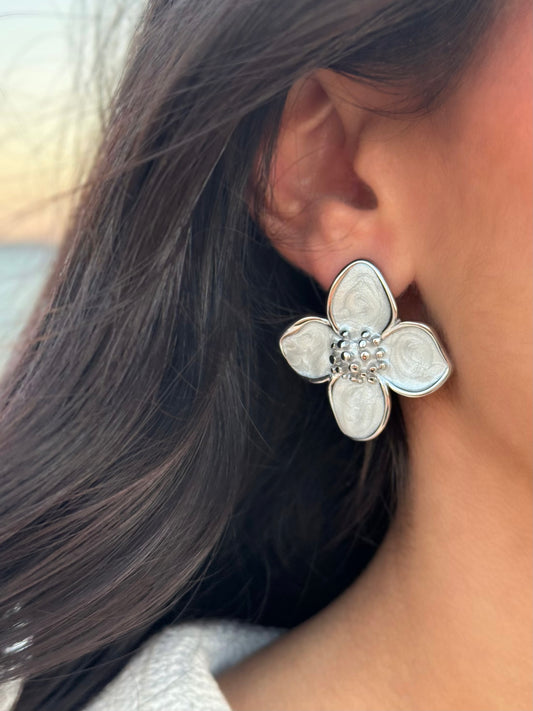 Boucles d’oreilles fleurs