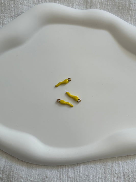 Breloque piment jaune